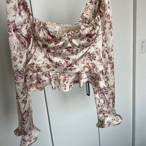 Silk Blouse - ASTR The Label, Size Small